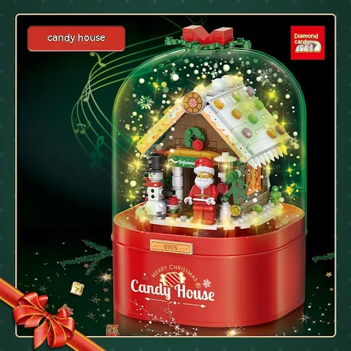 Title 4, Blocos de Construção Árvore de Natal Caixa de M...