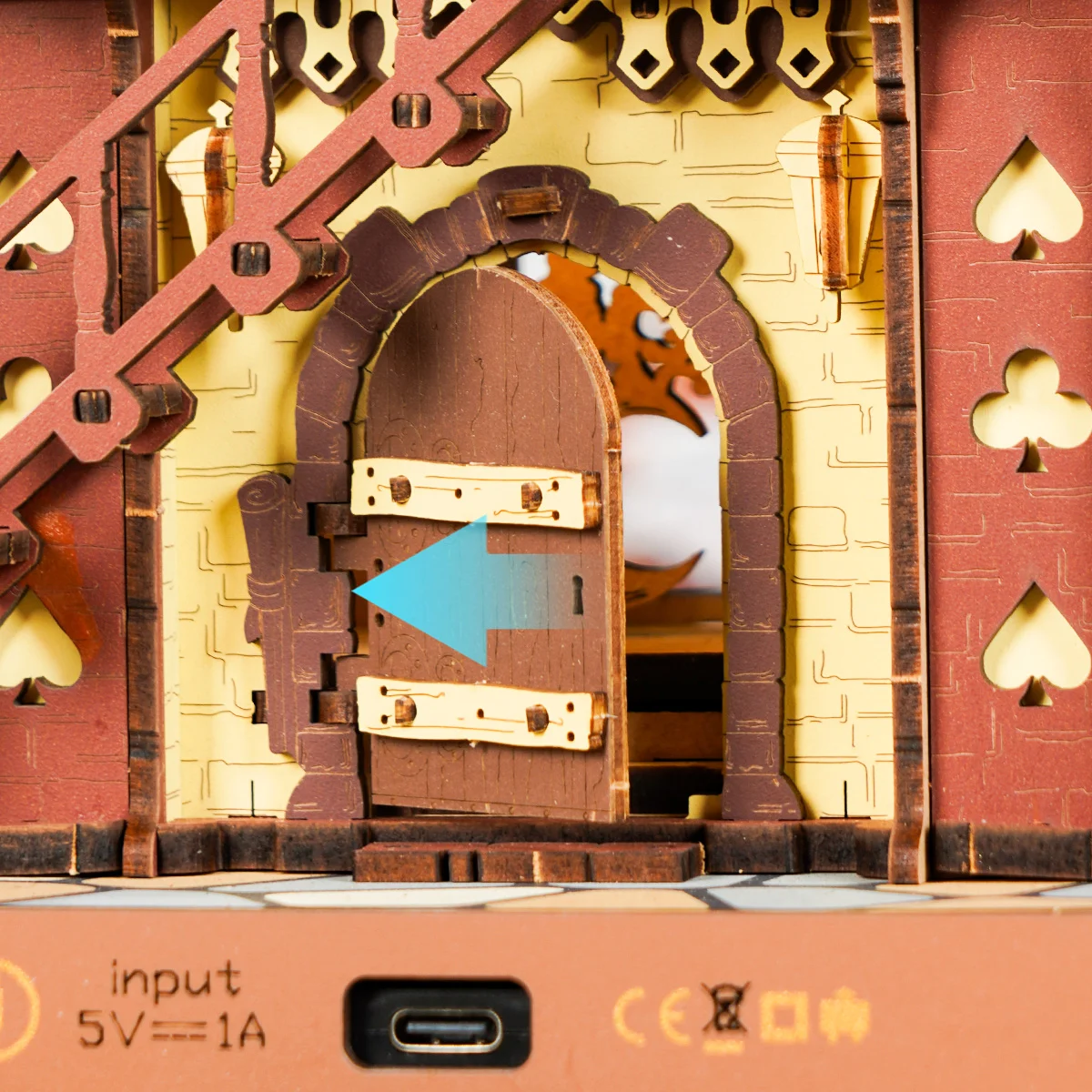 ROBOTIME Quebra-Cabeça 3D de Relógio Cuco de Madeira Kit Relógio de Parede DIY Funcional Com Som de Pássaro, Projeto Artesanal Adulto e Decoração Única — foto 11