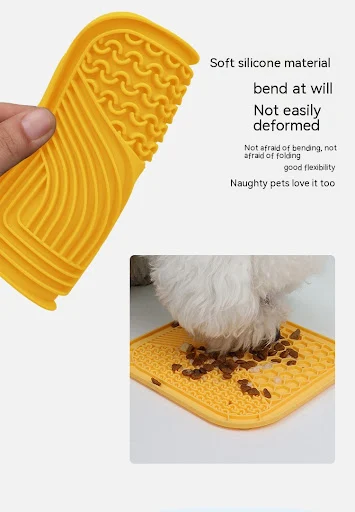 Title 4, Anti-Choke Slow Feeding Bowl Dog Licking Pad Pe...
