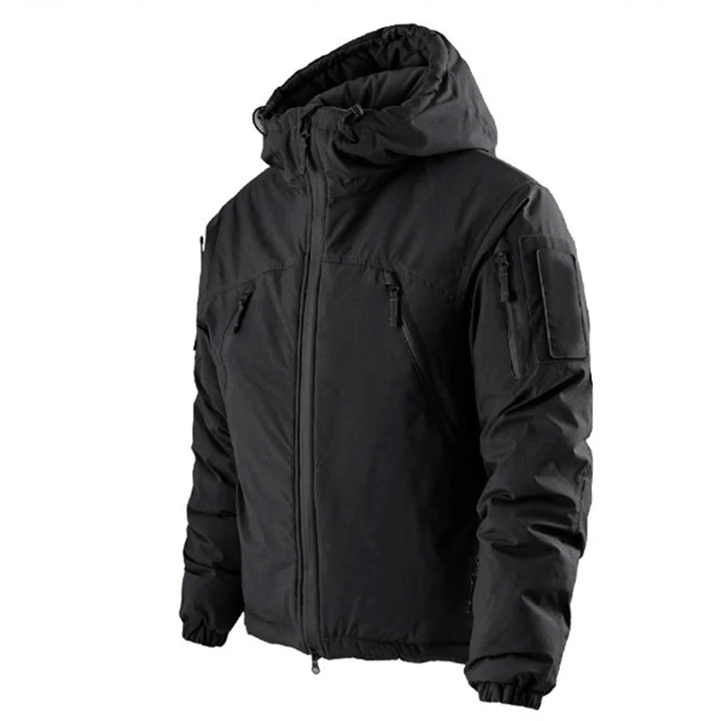 Men's Winter Outdoor Cold Tactical Cotton Jacket Camouflage. Stay warm and protected with this durable and camouflage de — photo 9