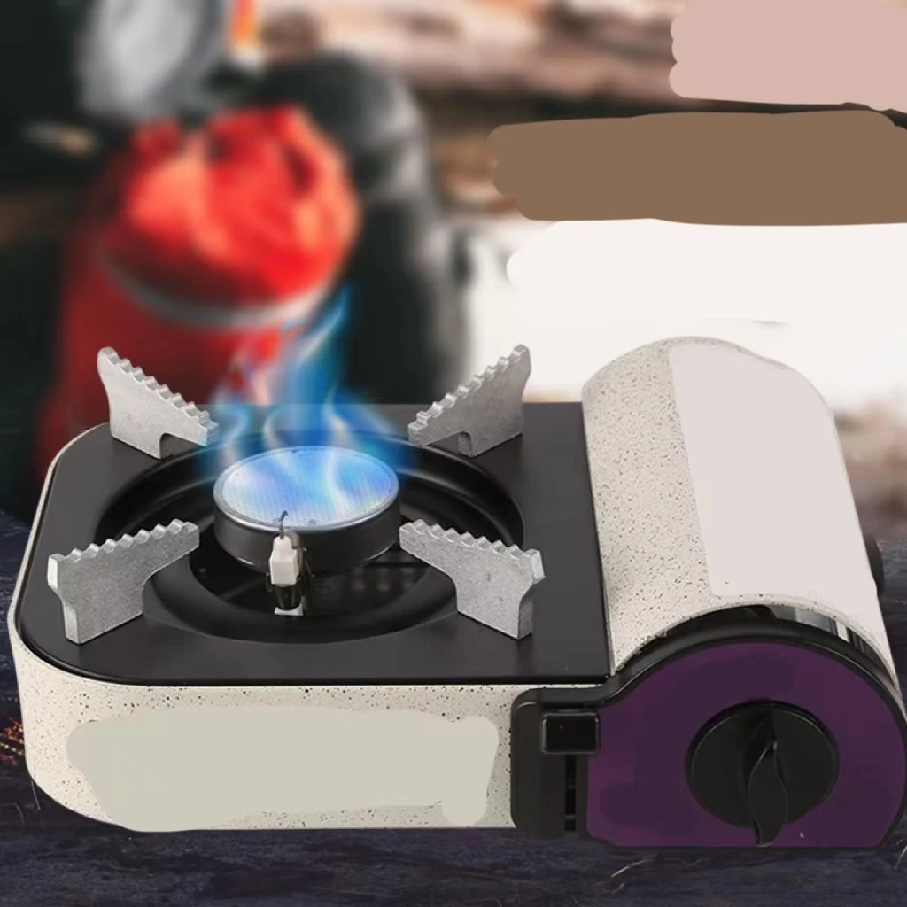 Mini Outdoor Calf-type Gas Stove With Cookout Feature, Portable for Camping and Cooking, Enjoy Delicious Meals Outdoors — photo 6