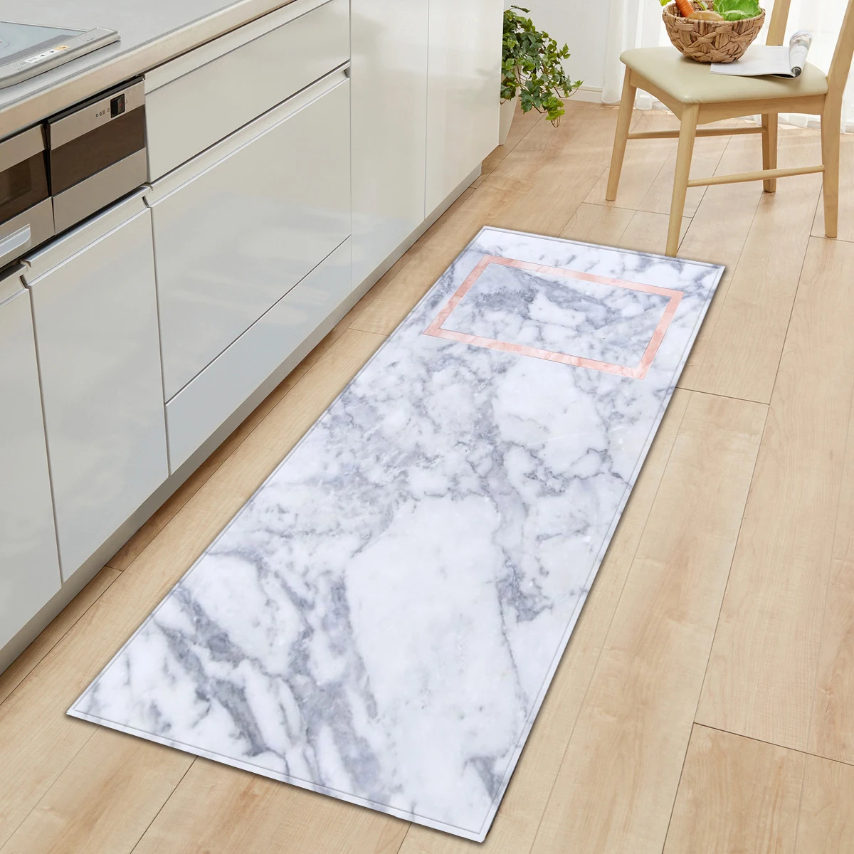 Title 6, Marble strip floor mat for bathroom and entrywa...