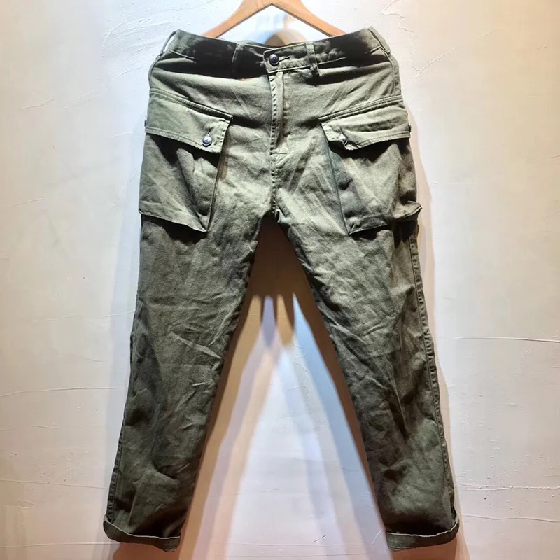 Amerikaanse Casual Overalls Broek Zonder Riem en Knopen, Comfortabel en Stijlvol, Perfect voor Casual Dagen en Een Relaxte Uitstraling. — foto 11