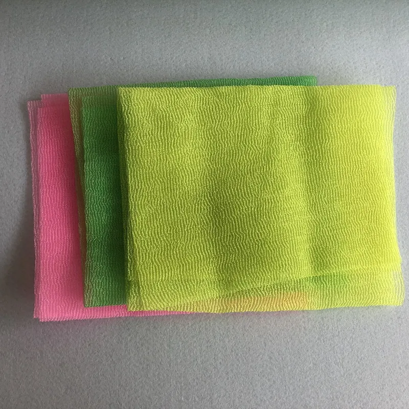 Title 7, Toalha de banho de nylon monocromática Limpeza ...