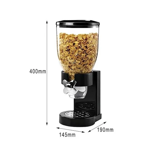 Title 5, Single-head plastic oatmeal cereal dispenser ma...