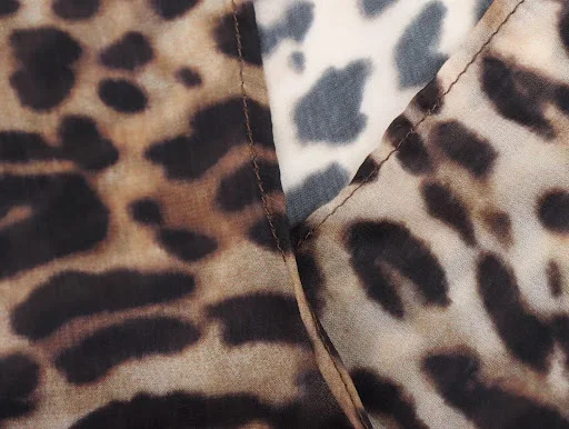 Title 10, Womens Fashion Bowknot Animal Print Top