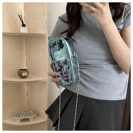 Title 11, Bolsa Crossbody de Ombro para Celular em Couro ...