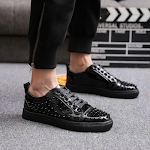European and American fashion cowhide shoes for men, offering both style and comfort. Premium quality, durable, and perf — photo 2