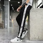 Belt black and white