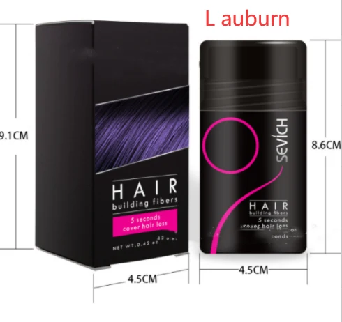 Haarverdikkende poeder voor extensions, stimuleert haargroei. Ideaal voor dunner wordend haar. Zorgt voor meer volume en een vollere look. — foto 3