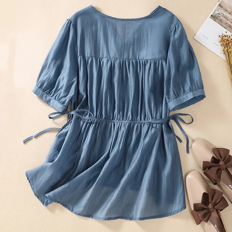 Title 6, Real Shot Summer New Tencel Short Top for Women...
