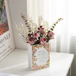 Creative Modern and Simple Ceramic Book Vase Decoration Crafts. Perfect for home decor, office, or library, adding a tou — photo 6