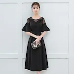 Women's fashionable temperament long slimming dress, designed to flatter your figure and boost your confidence, perfect — photo 1