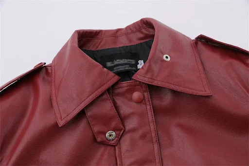 Title 5, Mens American Style PU Leather Jacket Classic ...