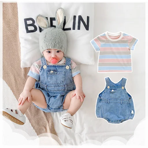 Title 5, Baby Denim Overalls – Bequem und robust für akt...