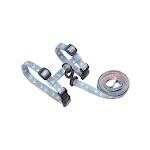 Anti-escape cat H-shaped strap, safe and comfortable walks. Prevents sudden pullaways, offering optimal comfort and full — photo 3