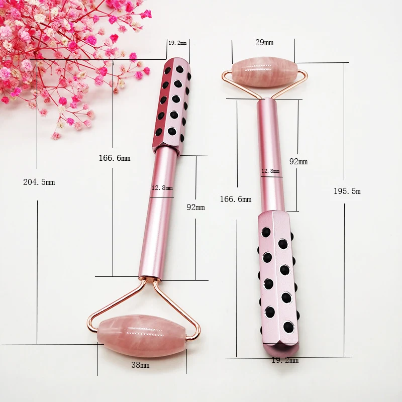 Gesichtsmassage Roller Beauty Face-Lifting-Gerät Strafft Haut Anti-Aging-Effekt Fördert Durchblutung Entspannt Muskeln Für strahlenden Teint — foto 4
