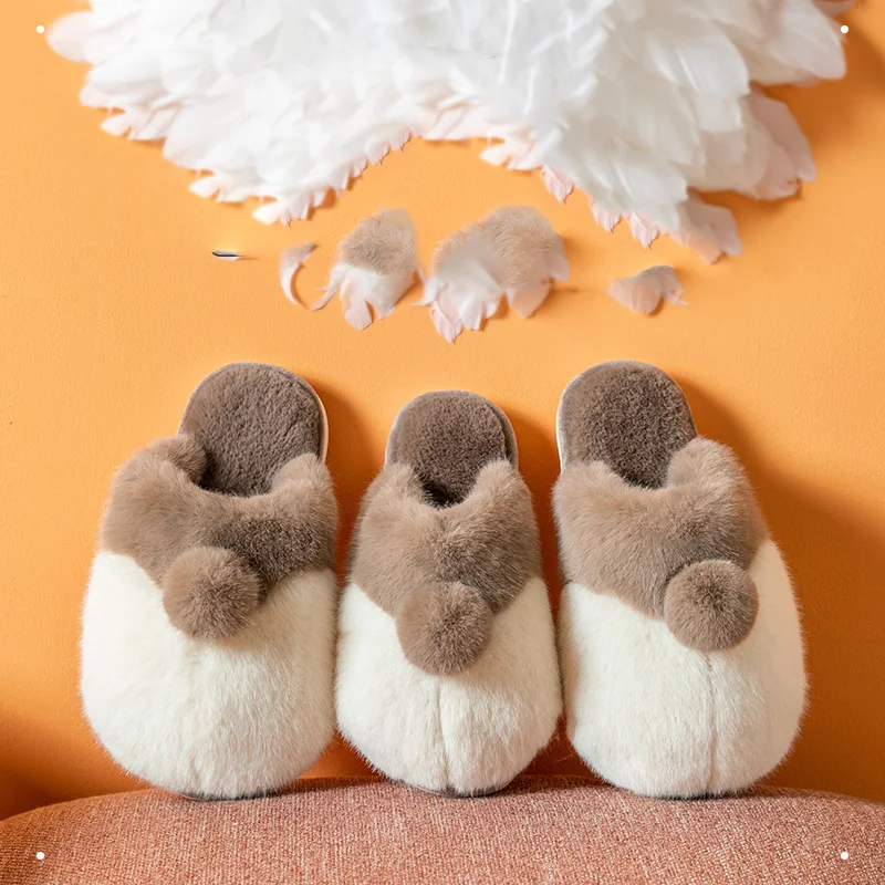 Title 3, Womens Cute Indoor Plush Corgi Slippers, soft ...