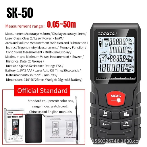 Title 3, Portable Home High Precision Hand-held Laser Ra...