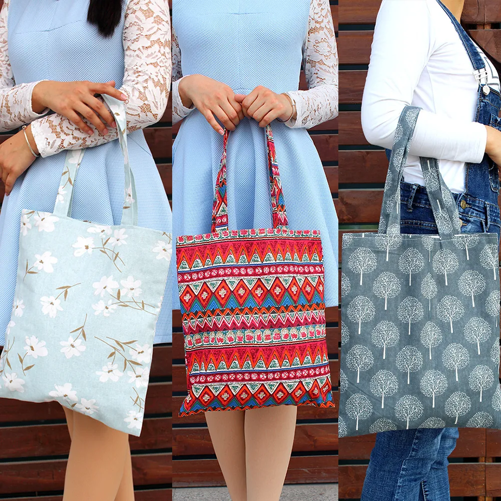 Bolsa casual de ombro em lona com design selvagem. Ideal para o dia a dia, espaçosa, resistente e perfeita para transportar seus pertences com estilo e conforto. — foto 3