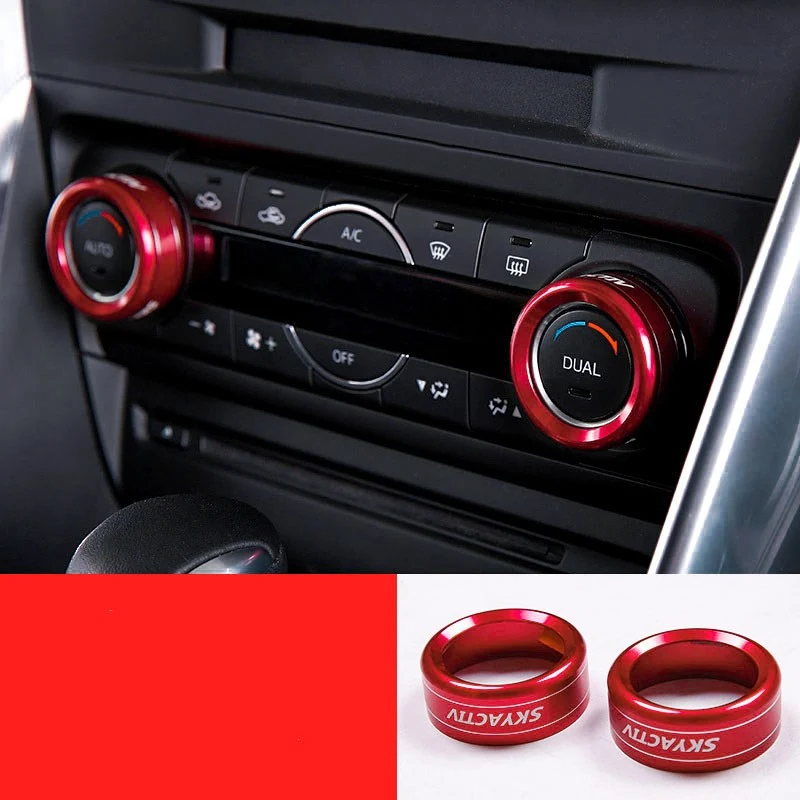 Modified Air Conditioning Knob Decorative Ring — photo 1