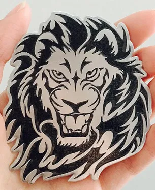 Title 2, Aluminum Alloy Animal Sticker Car Modification ...