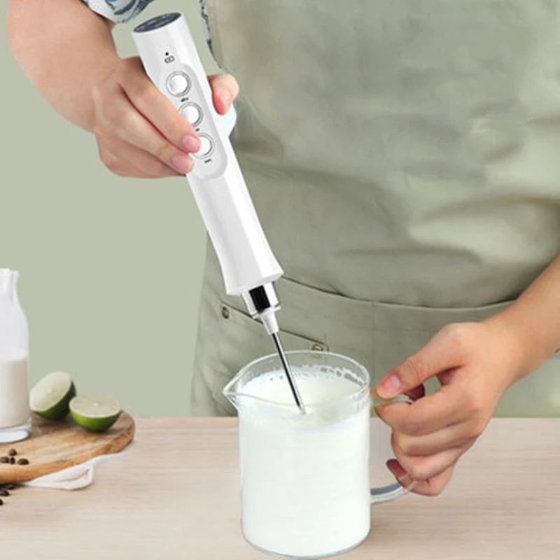 Title 9, Rechargeable Electric Egg Beater for Milk, Coff...