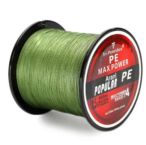 Linha de pesca resistente com alta força de tração, perfeita para pescar peixes grandes e garantir durabilidade na água. — foto 2