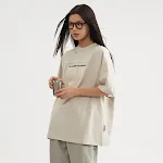 Women's Heavy American Retro Small Neckline Short Sleeve T-shirt perfect for casual wear, offering comfort and a stylish — photo 8