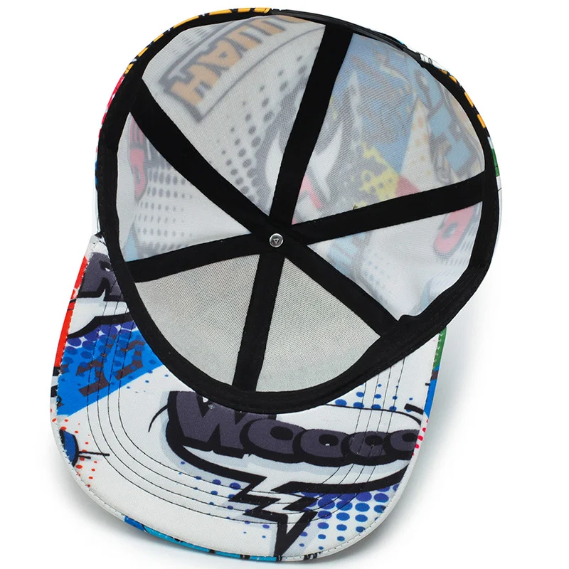 Hip Hop Street Fashion Cotton Hat, comfortable and breathable. Perfect for a modern, casual look. Ideal for everyday wea — photo 2