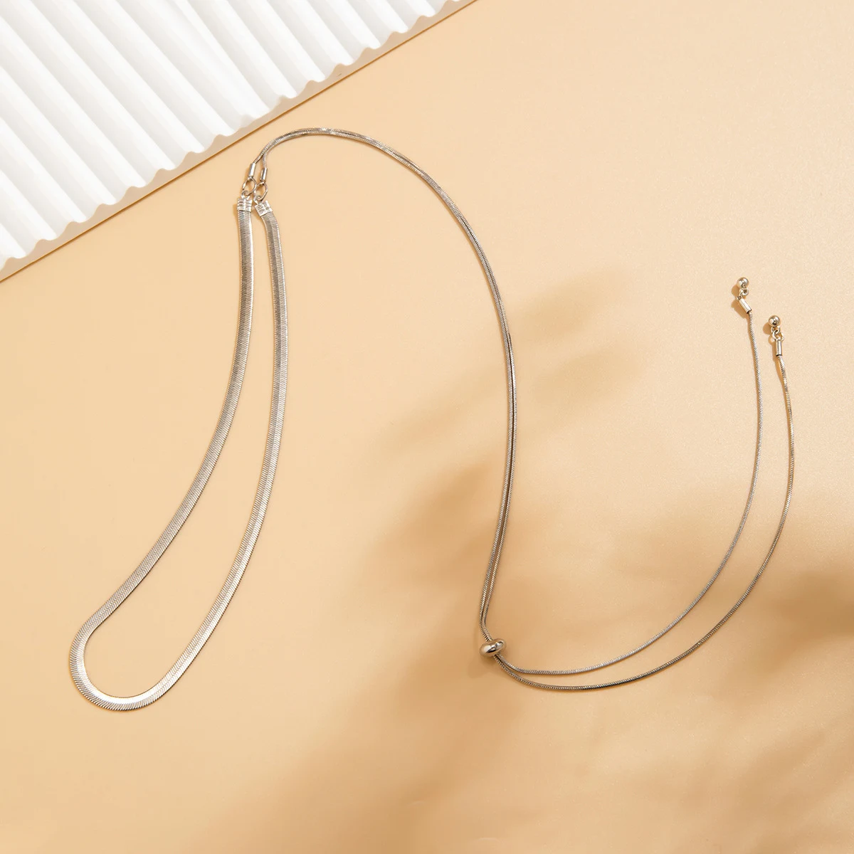 Title 13, Dames Simple Hip Hop Snake Bones Ketting Stijlv...