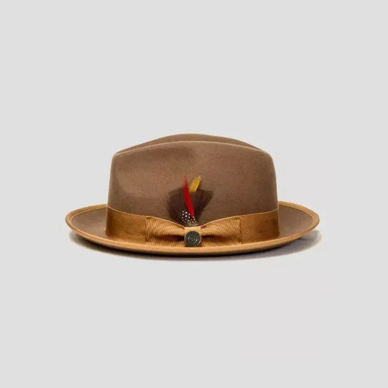 Title 4, Fashion Bowknot Ribbon Sheep Felt Billycock Hat...