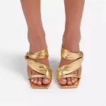 Women's Large Size Fish Mouth High Heel Sandals and Slippers — photo 5