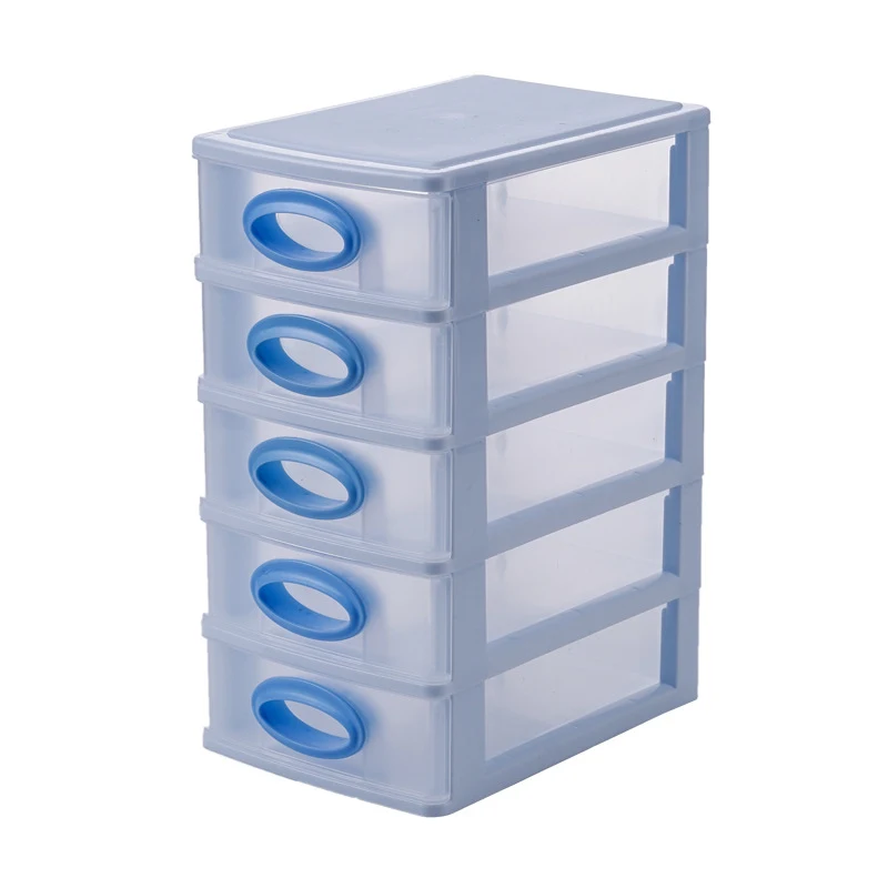 Nordic Style Transparent Multi-layer Drawer Plastic Storage Box for Cosmetics, Jewelry, and Desktop Organization, Perfec — photo 13
