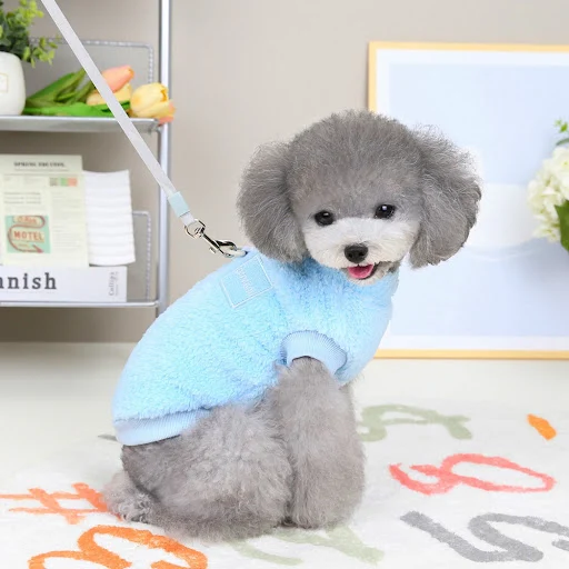Fleece Pet Clothes Warm Dog Vest Coat Pullover Puppy Sweater Cat Apparel for Chihuahua Yorkie Terrier Shih tzu Pet Outfi — photo 6