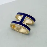 Small dark blue H