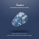 Printed Hat Smalt