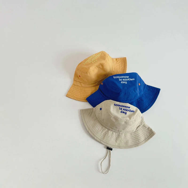 Children's Sun Quick-drying Bucket Hat Lightweight Breathable UV Protection Adjustable Beach Hat Perfect for Summer Outd — photo 5