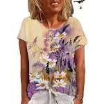 Fashion Personality Print Short Sleeve T-Shirt — photo 6