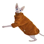 Chenille Hairless Cat Clothes Thickened in Winter Warm & Cozy Apparel for Naked Breeds Cold Protection & Comfort Winter — photo 3
