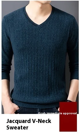 Title 19, Fall Casual Polo Collar Long-sleeved Sweater fo...