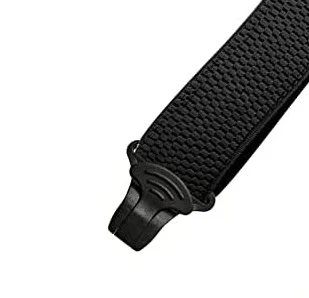 Title 8, Mens Strap Clip Suspenders Rubber Buckle Aviat...