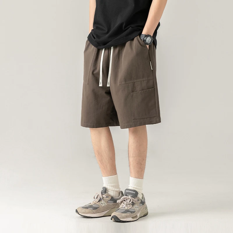 Shorts de trabajo de verano para hombre, delgados y deportivos, pantalones casuales transpirables y cómodos ideales para actividades al aire libre y uso diario. — foto 3