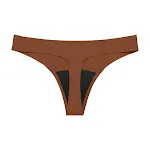 Bragas menstruales femeninas de cuatro capas con prevención de fugas laterales. Comodidad y protección para un flujo menstrual sin preocupaciones. — foto 3
