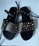 Women's Sandals Rivet Flats Cool for comfortable summer wear. These sandals are stylish and perfect for casual outfits, — photo 3