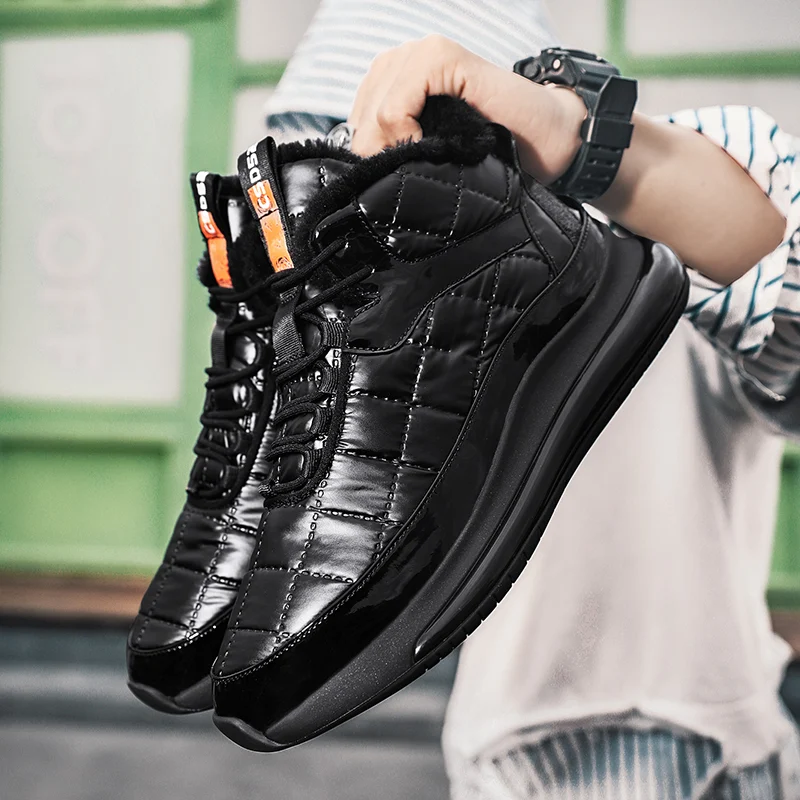 Title 8, Winter versatile high top cotton shoes. Comfort...