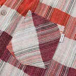 Camisa Listrada Retro Solta Manga Longa Conforto e Estilo Clássico Desfrute de um Visual Casual e Versátil Ideal para Qualquer Ocasião. — foto 16