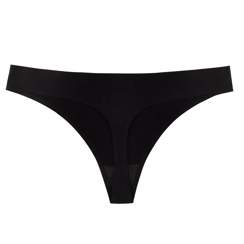 Tanga de algodão sem costura, cintura baixa e entrepernas roscadas, para conforto e discrição, com toque suave e moderno. — foto 2