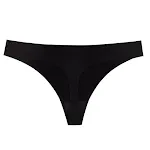 Tanga de algodão sem costura, cintura baixa e entrepernas roscadas, para conforto e discrição, com toque suave e moderno. — foto 2