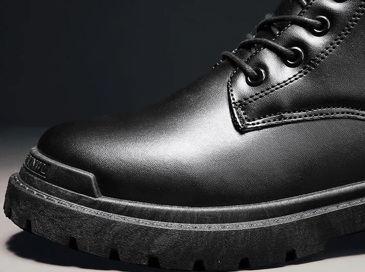Title 4, Martin Boots Mens Shoes Velvet Thermal and Thi...